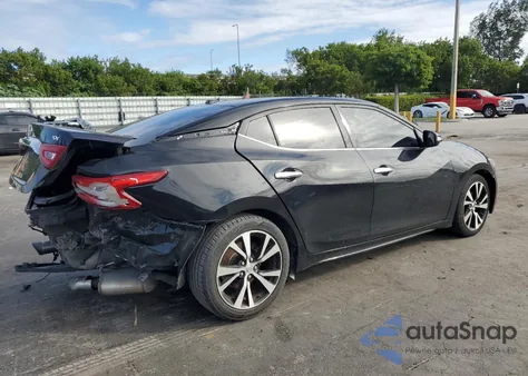 2018 Nissan Maxima 3.5S z USA, uszkodzony, nr VIN 1N4AA6AP8JC378296